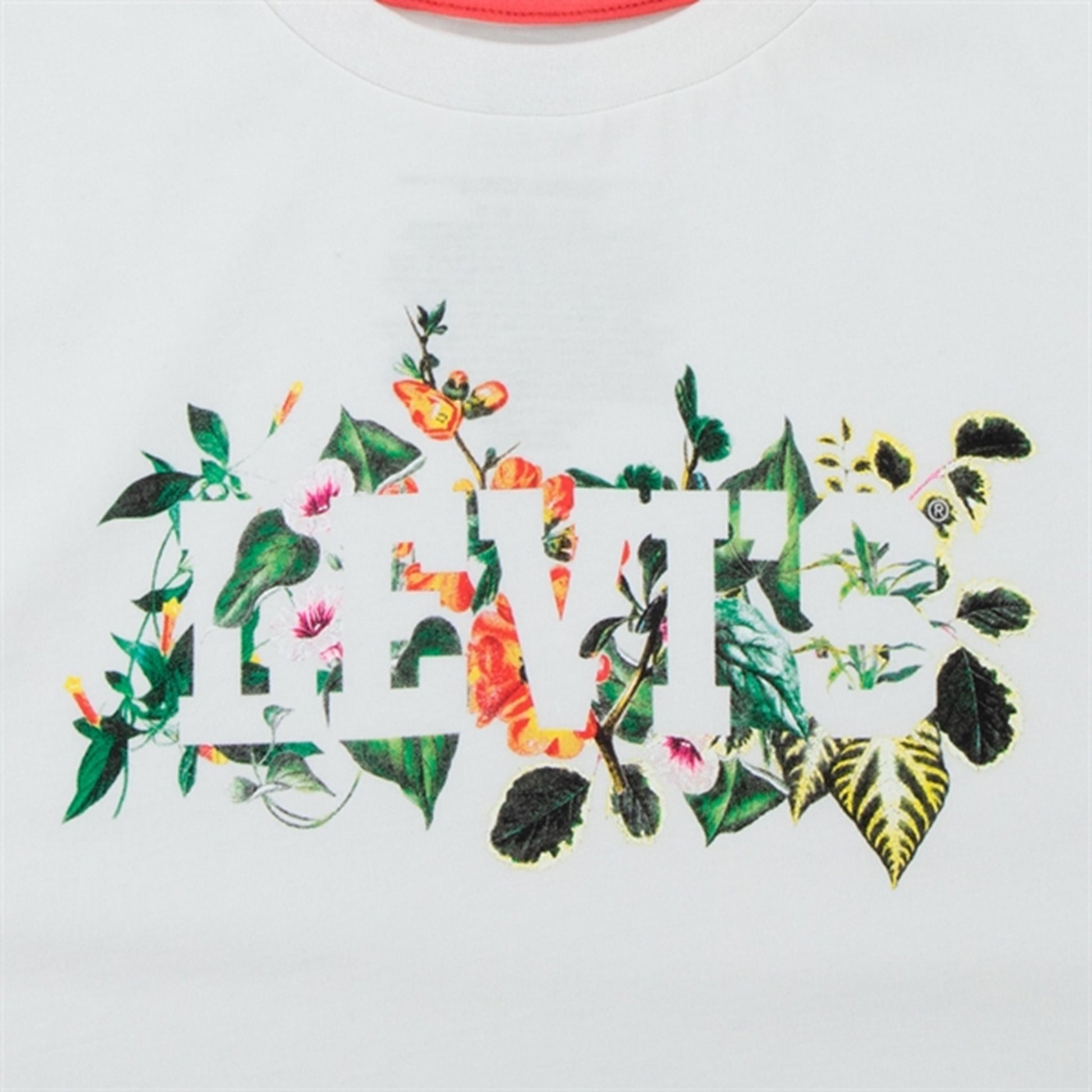 Levi's Oversized Tropical T-shirt White