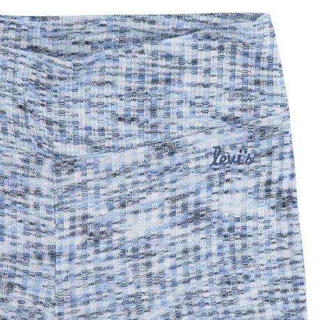 Levi's Space Dye Flared Knit Pants Crown Blue