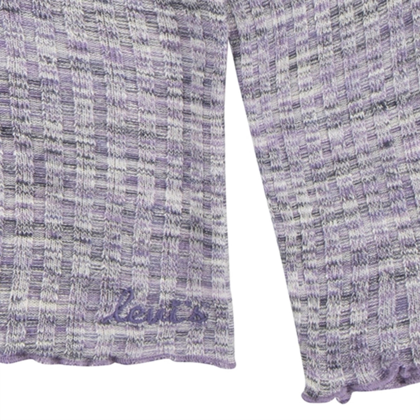 Levi's Space Dye Long Sleeve Blouse Purple Rose