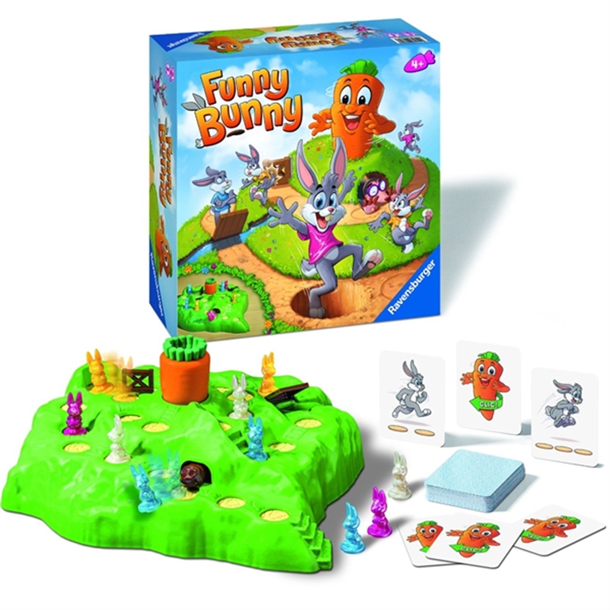 Ravensburger Funny Bunny Deluxe Board Game 2