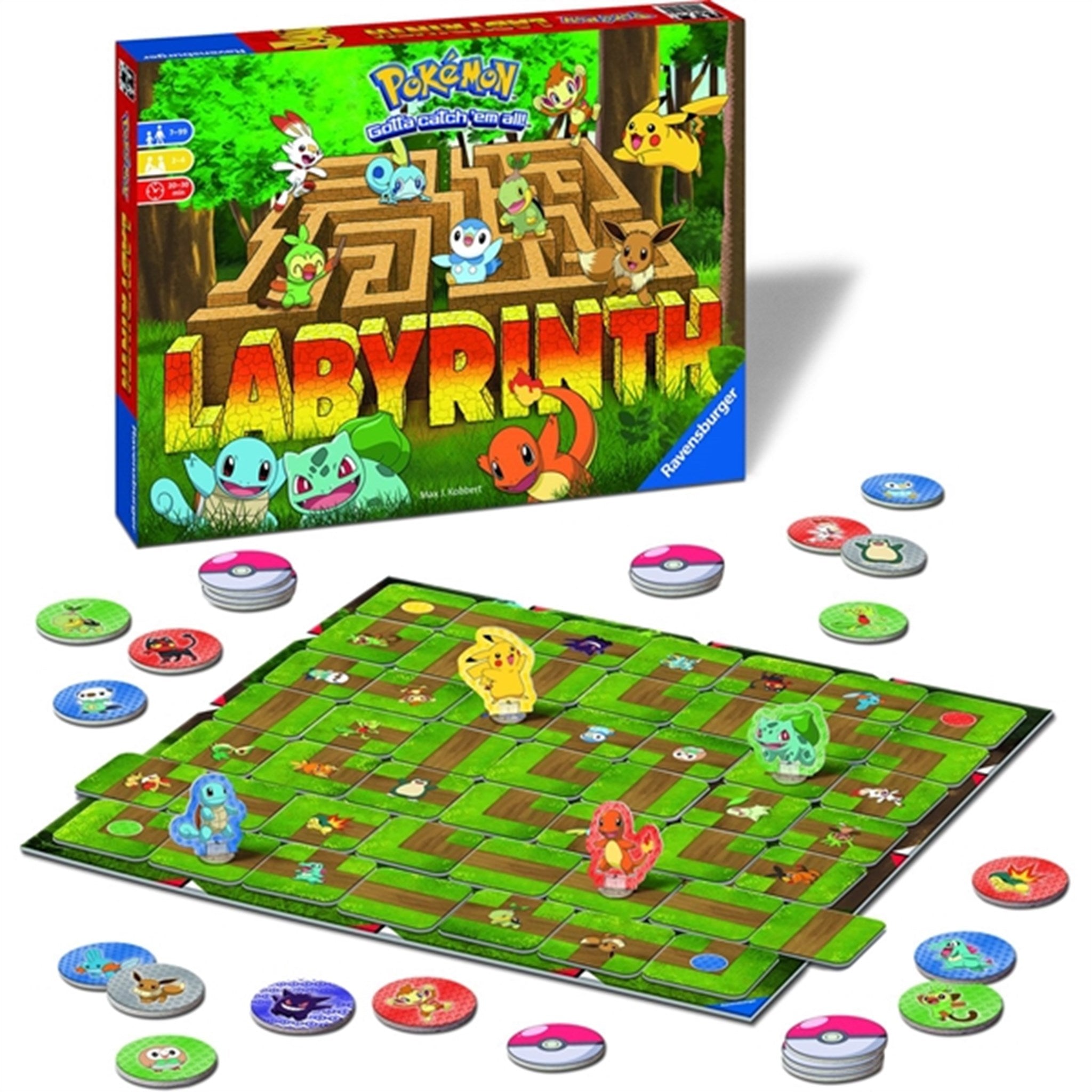 Ravensburger Pokémon Labyrinth Board Game 2