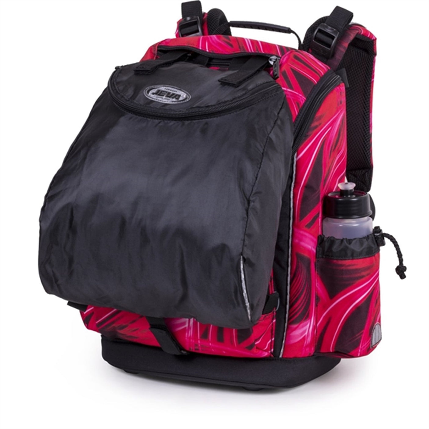 JEVA School Bag Pink Lightning