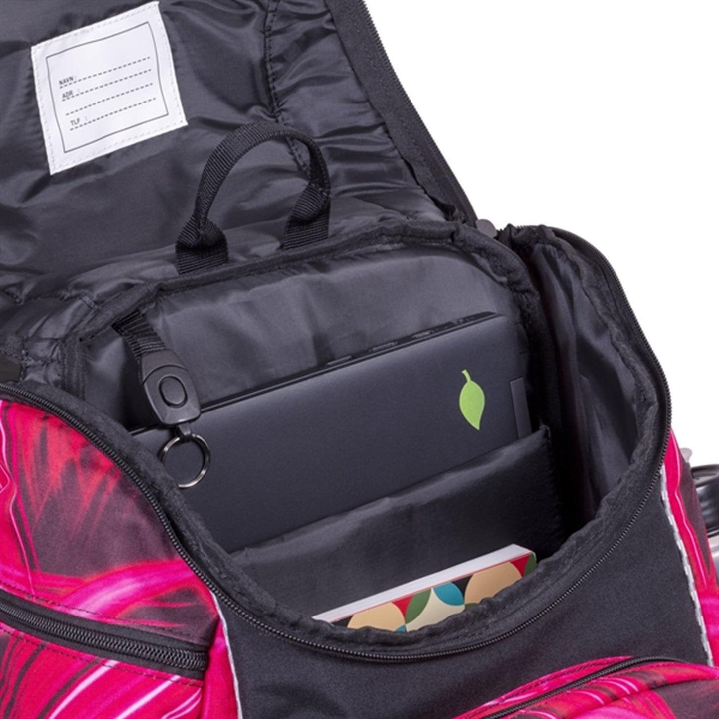 JEVA School Bag Pink Lightning