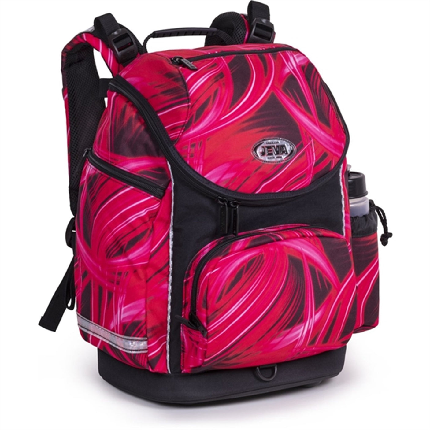 JEVA School Bag Pink Lightning