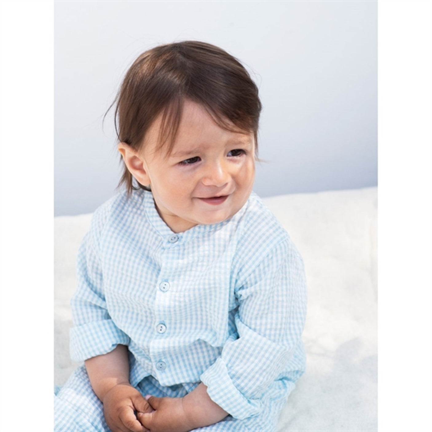 Serendipity Aquachecks Baby Shirt