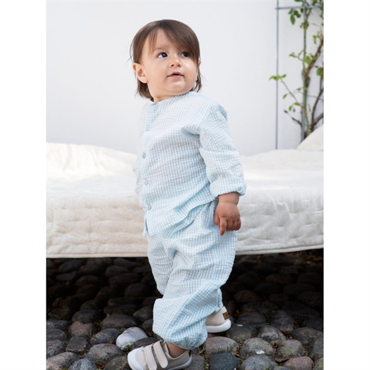 Serendipity Aquachecks Baby Pants