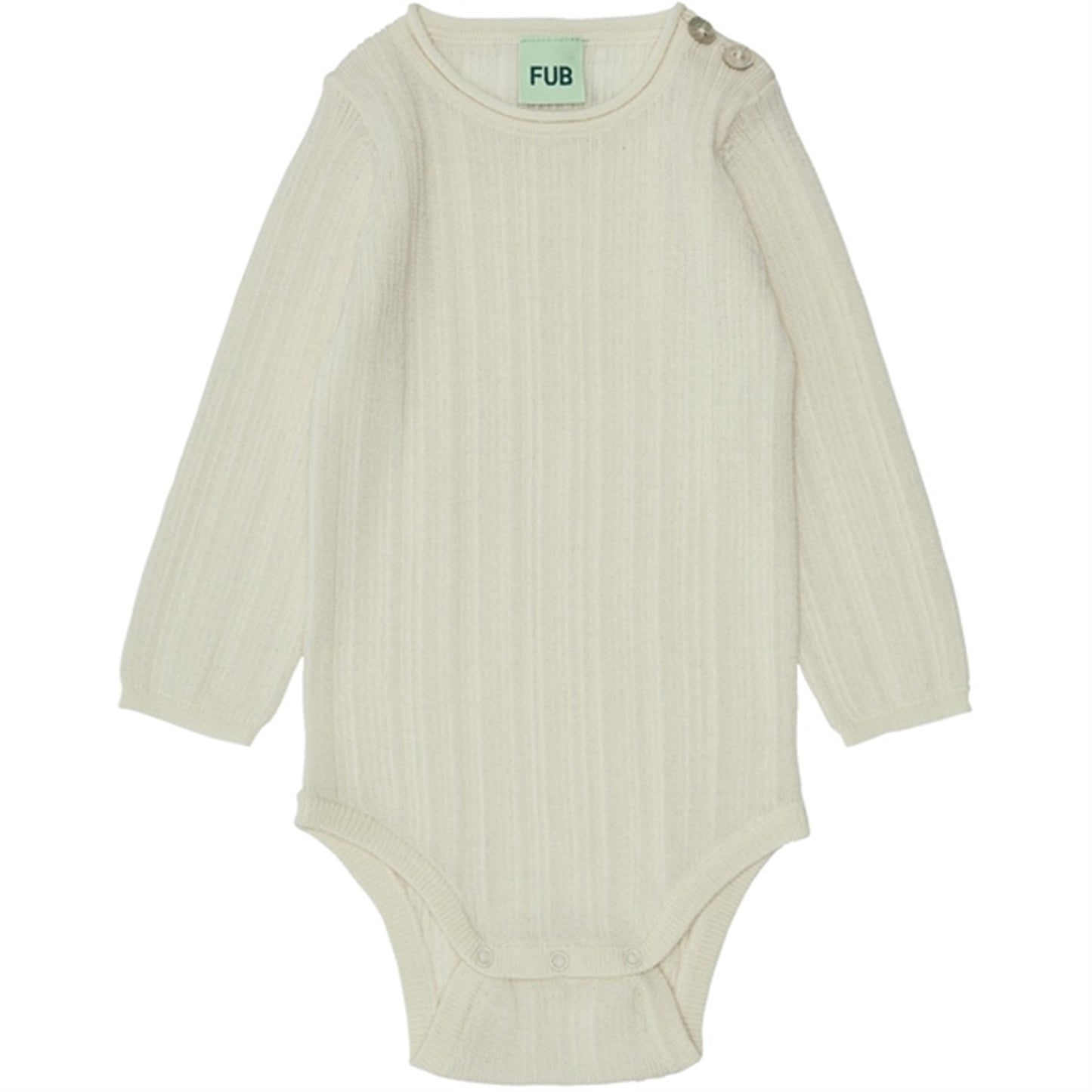 FUB Baby Rib Body Ecru