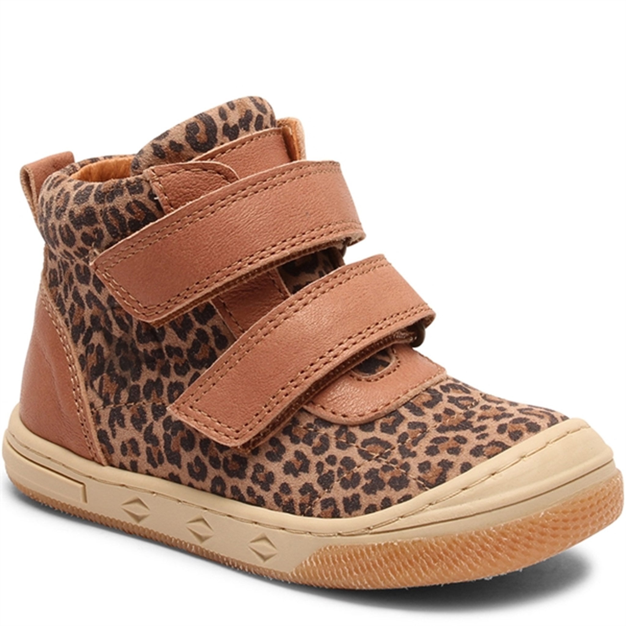 Bisgaard Juno Velcro Shoes Leopard