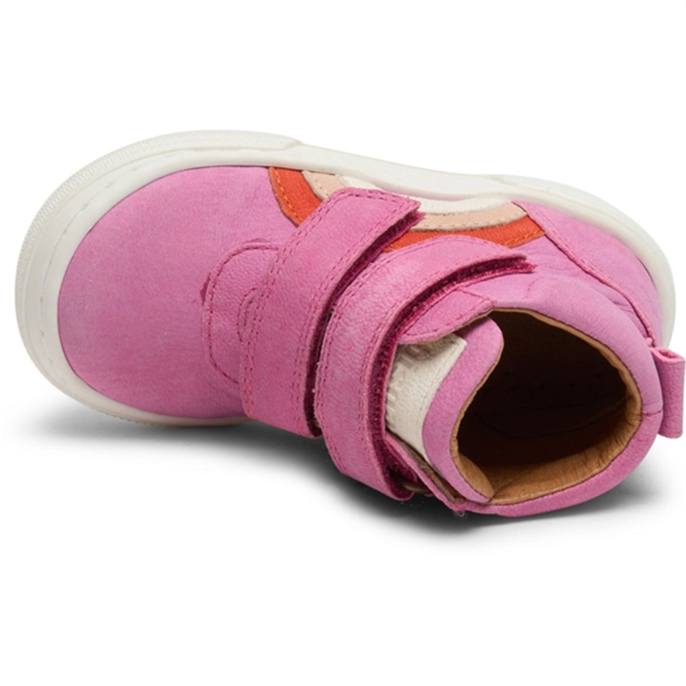 Bisgaard Rainbow Velcro Shoe Pink