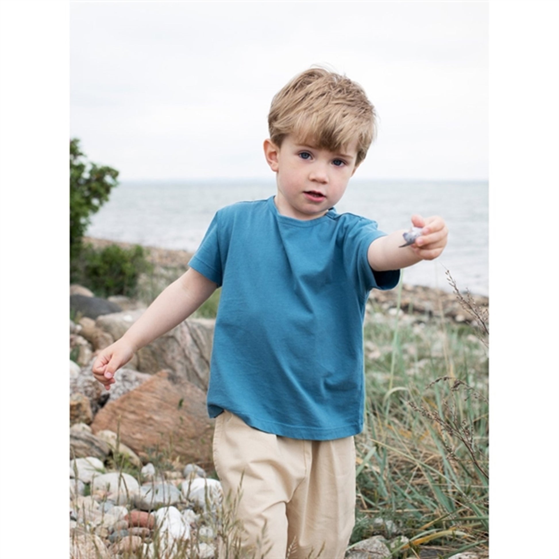 Serendipity Pale Blue Jersey T-shirt