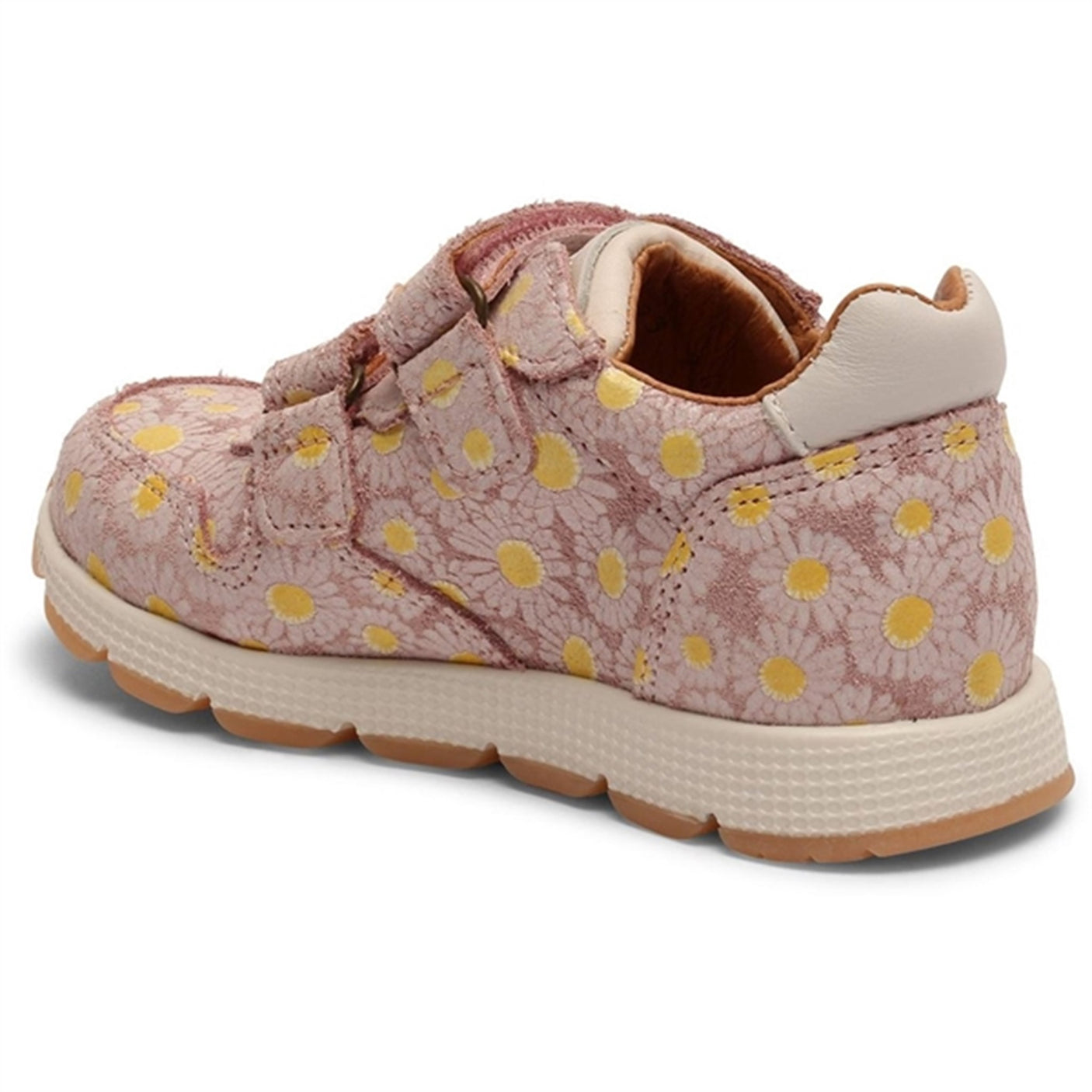 Bisgaard Luka V Velcro Shoe Rose Flowers