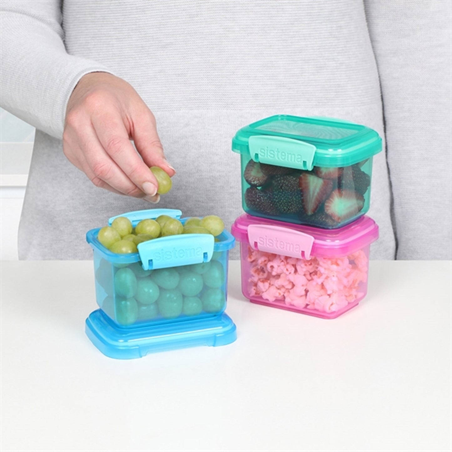 Sistema Food Storage Boxes 400 ml 3-pack