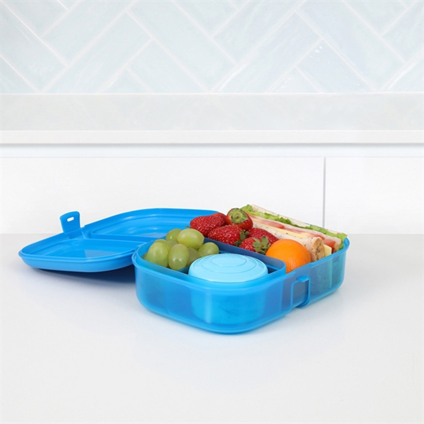 Sistema Ribbon Lunch Box 1,1 L Blue