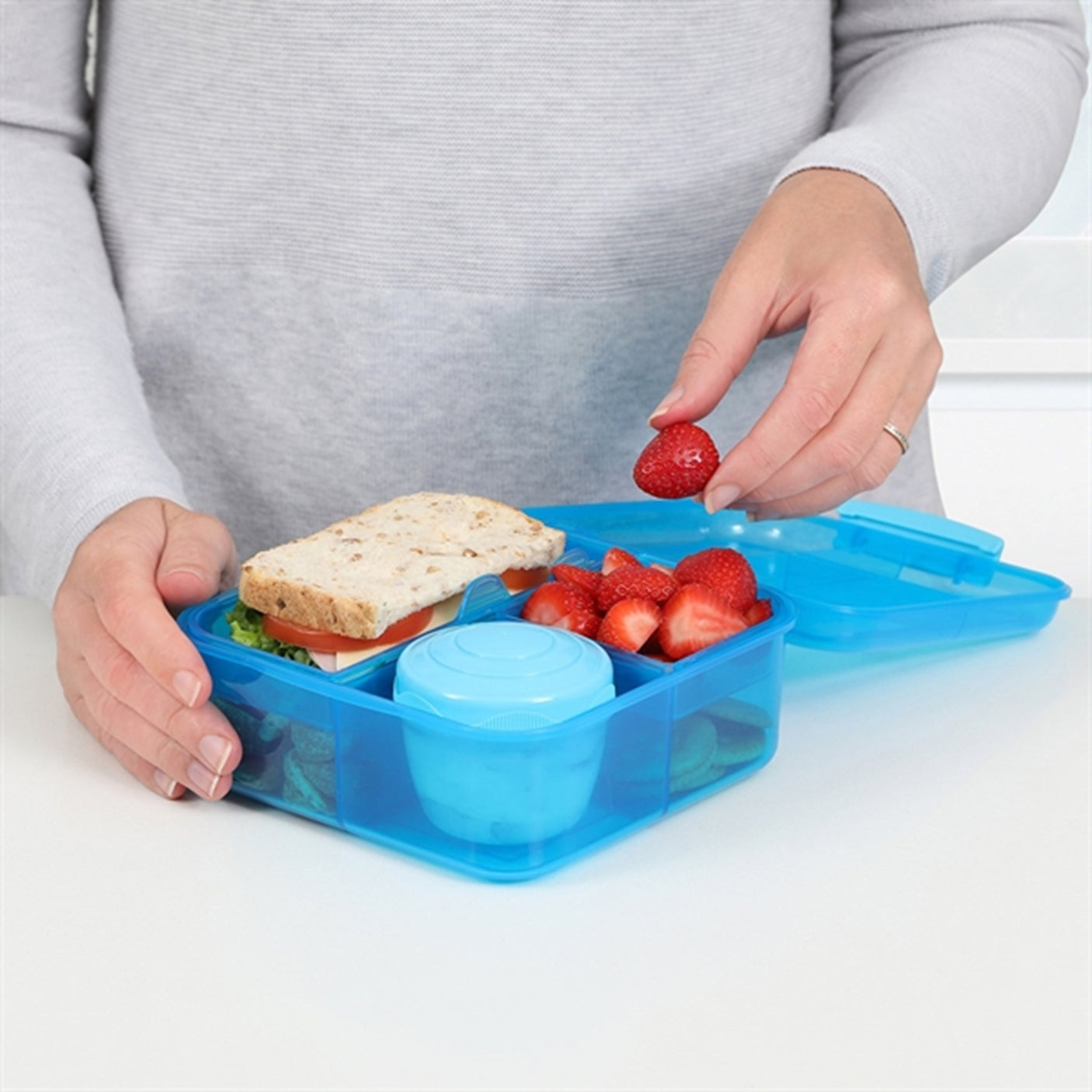 Sistema Bento Cube Lunch Box 1,25 L Blue