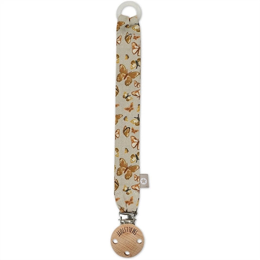 Smallstuff Woven Pacifier Strap Nature