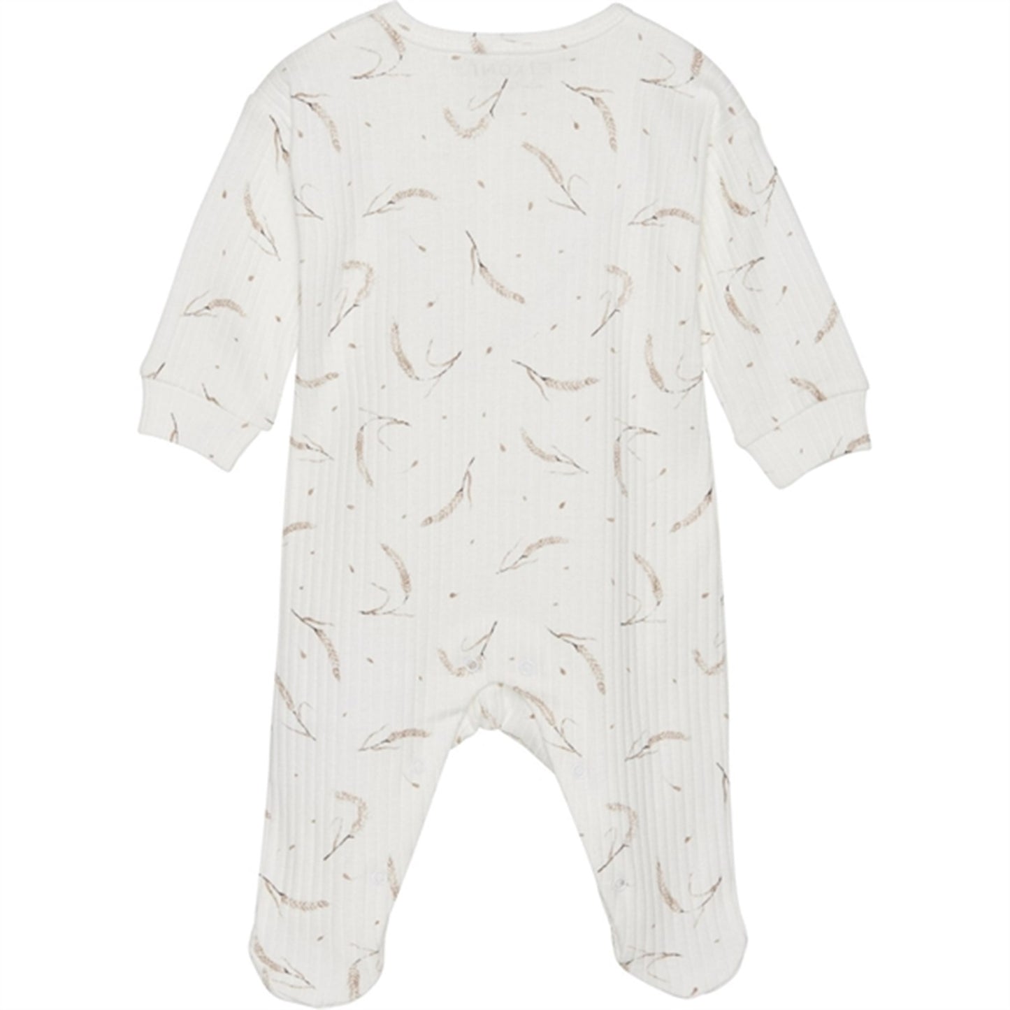 FIXONI Egret Rib Onesie