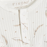 FIXONI Egret Rib Onesie