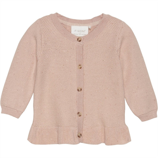FIXONI Cameo Rose Knit Cardigan