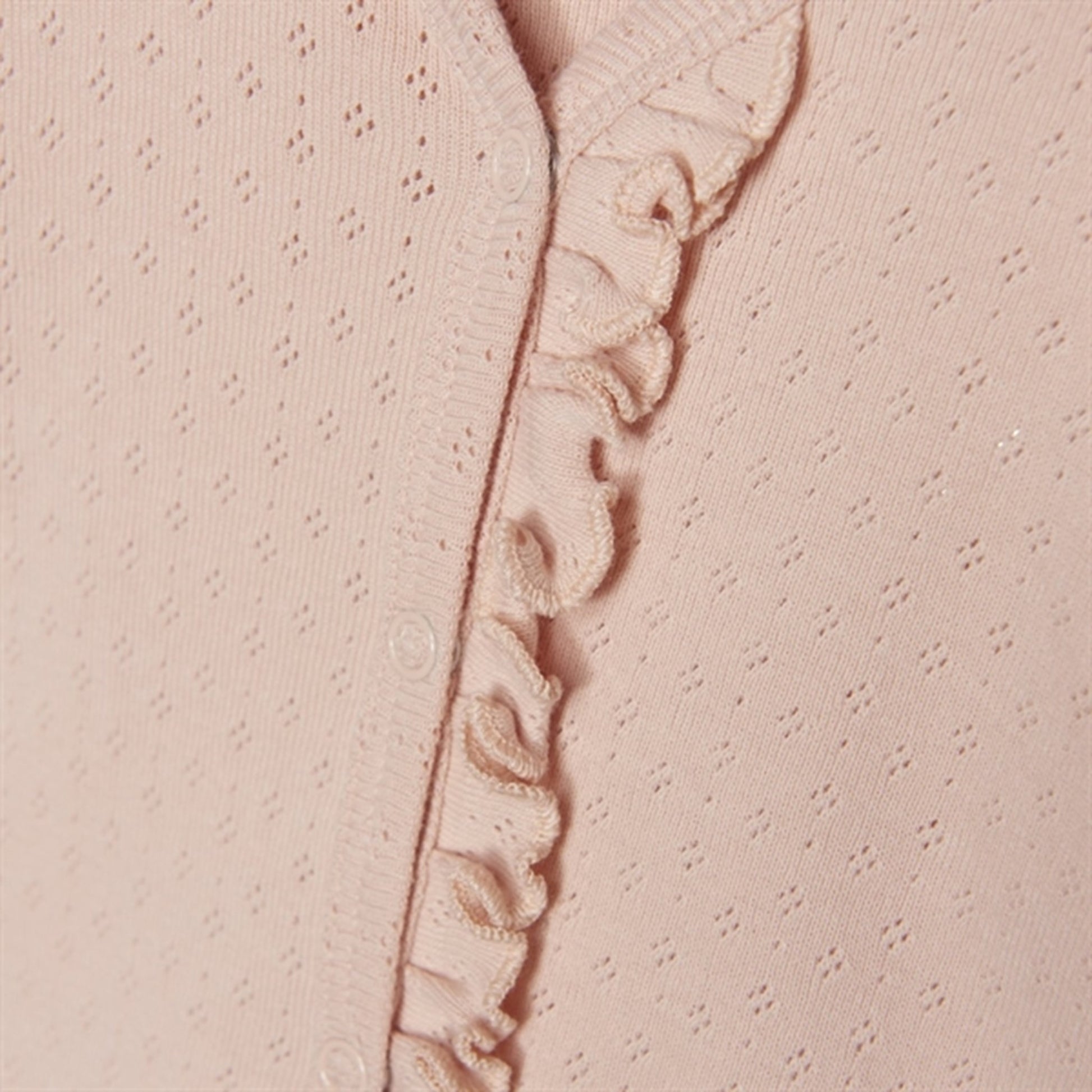 FIXONI Cameo Rose Pointelle Onesie