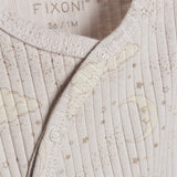 FIXONI Mushroom Romper LS Rib