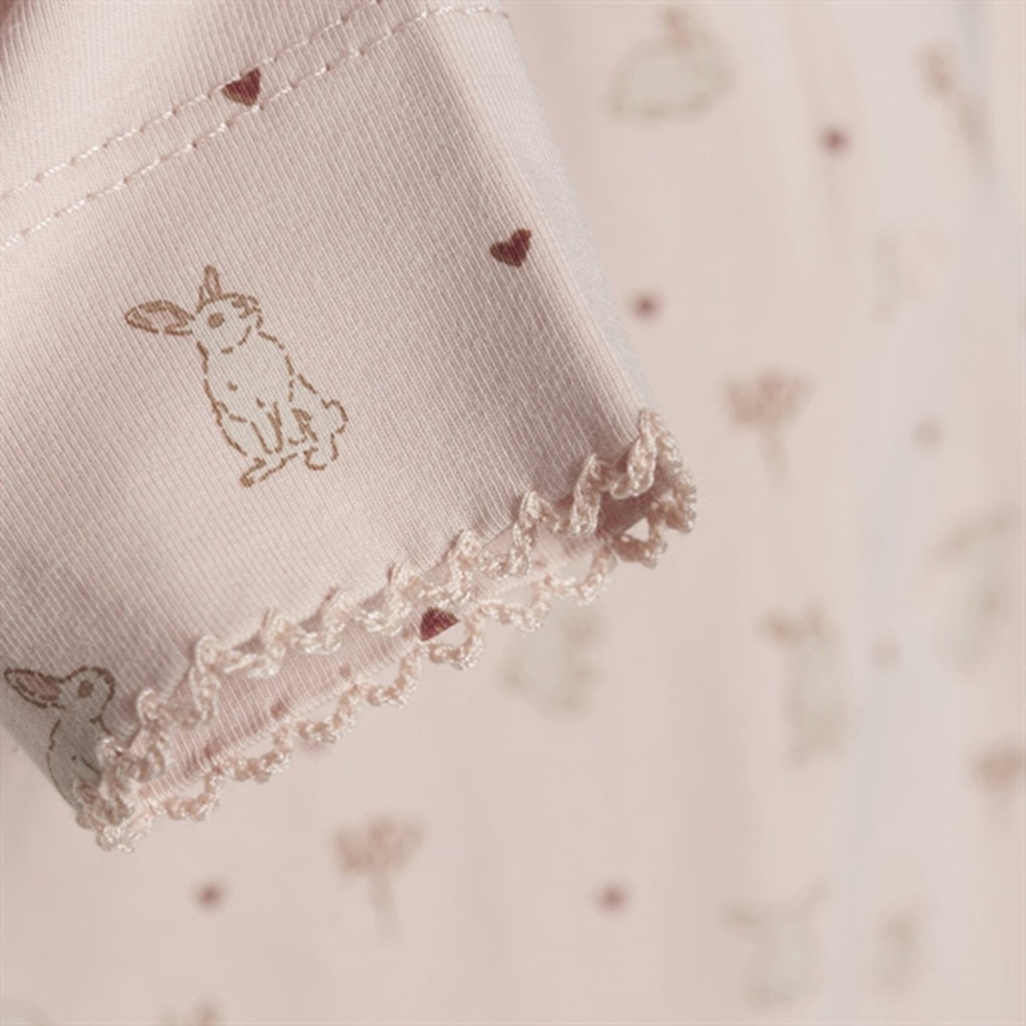 FIXONI Cameo Rose Romper LS