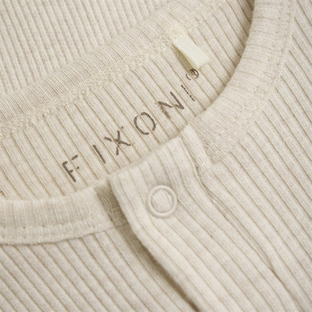FIXONI Tapioca Romper LS Rib