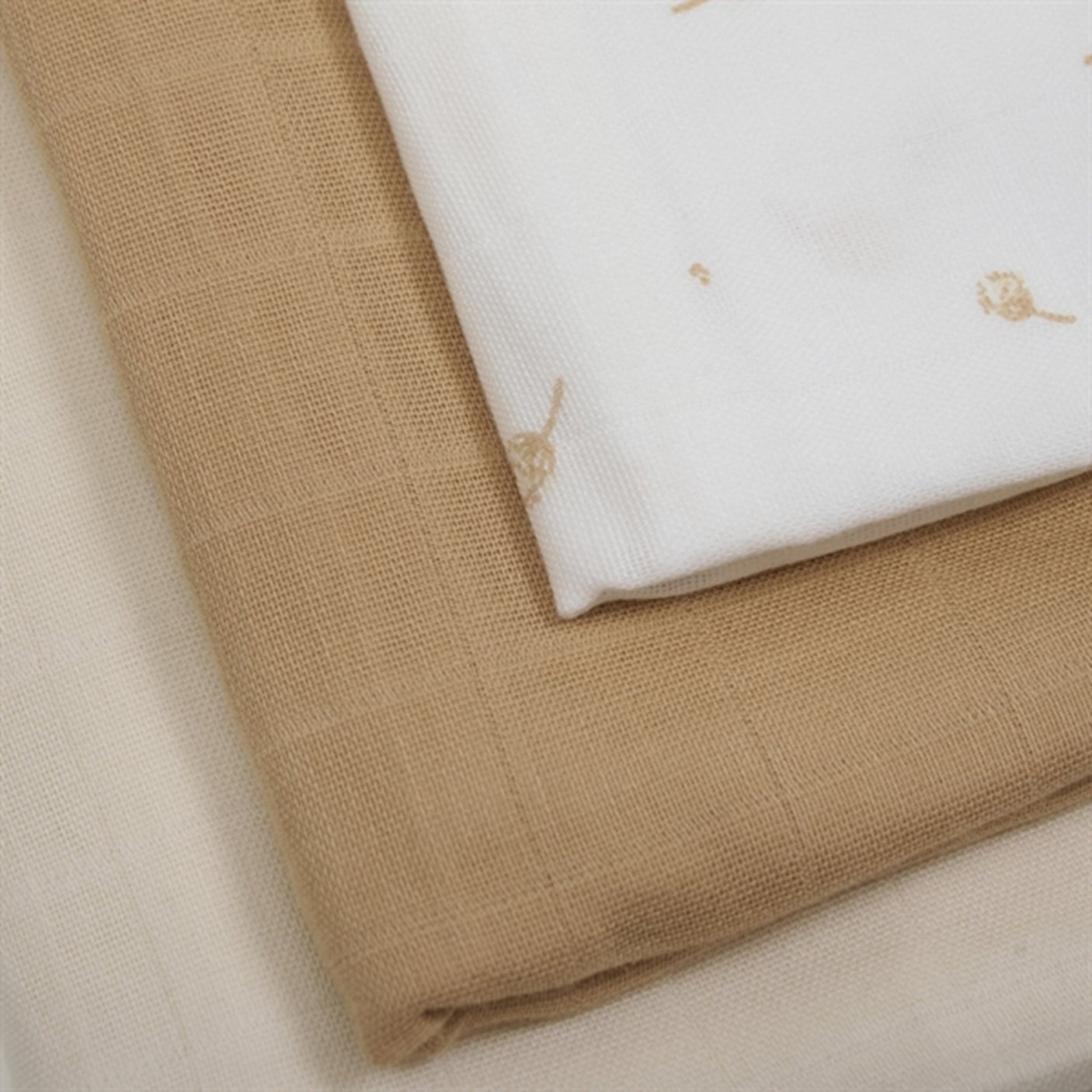 FIXONI Coconut Milk Muslin Cloth 3-Pack