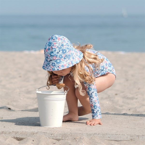 Petit Crabe Betsy B Peeter Pan Swimsuit Liberty© fabric