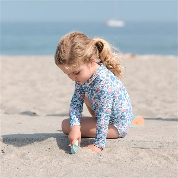 Petit Crabe Betsy B Peeter Pan Swimsuit Liberty© fabric