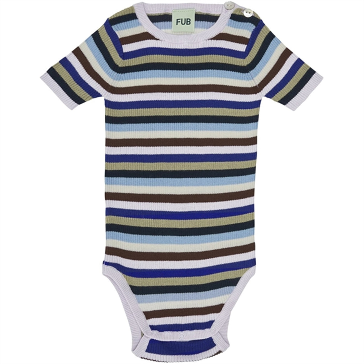 FUB Baby Rib Body Multi Stripe