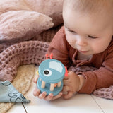 Done by Deer Wooden Rattle Birdee Blue