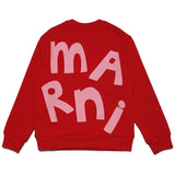 Marni Fire Red Sweatshirt