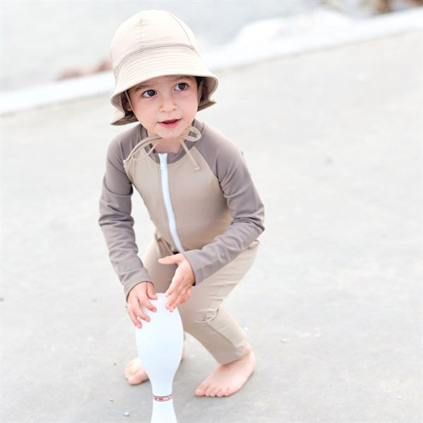 Petit Crabe Cappuccino Multicolor Bodysuit