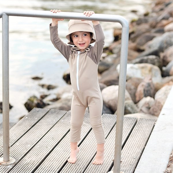 Petit Crabe Cappuccino Multicolor Bodysuit