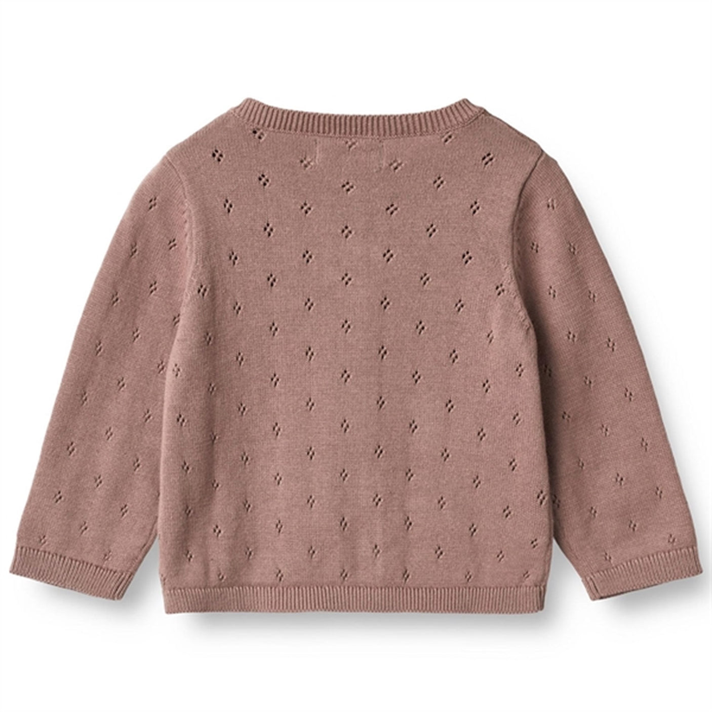 Wheat Lavender Rose Maia Knit Cardigan