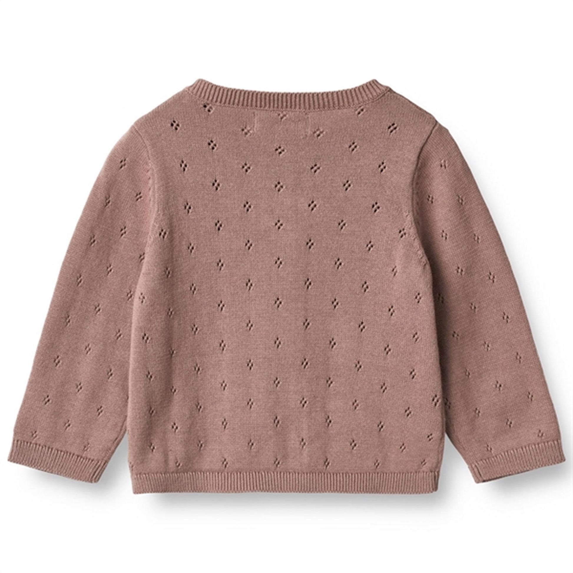 Wheat Lavender Rose Maia Knit Cardigan