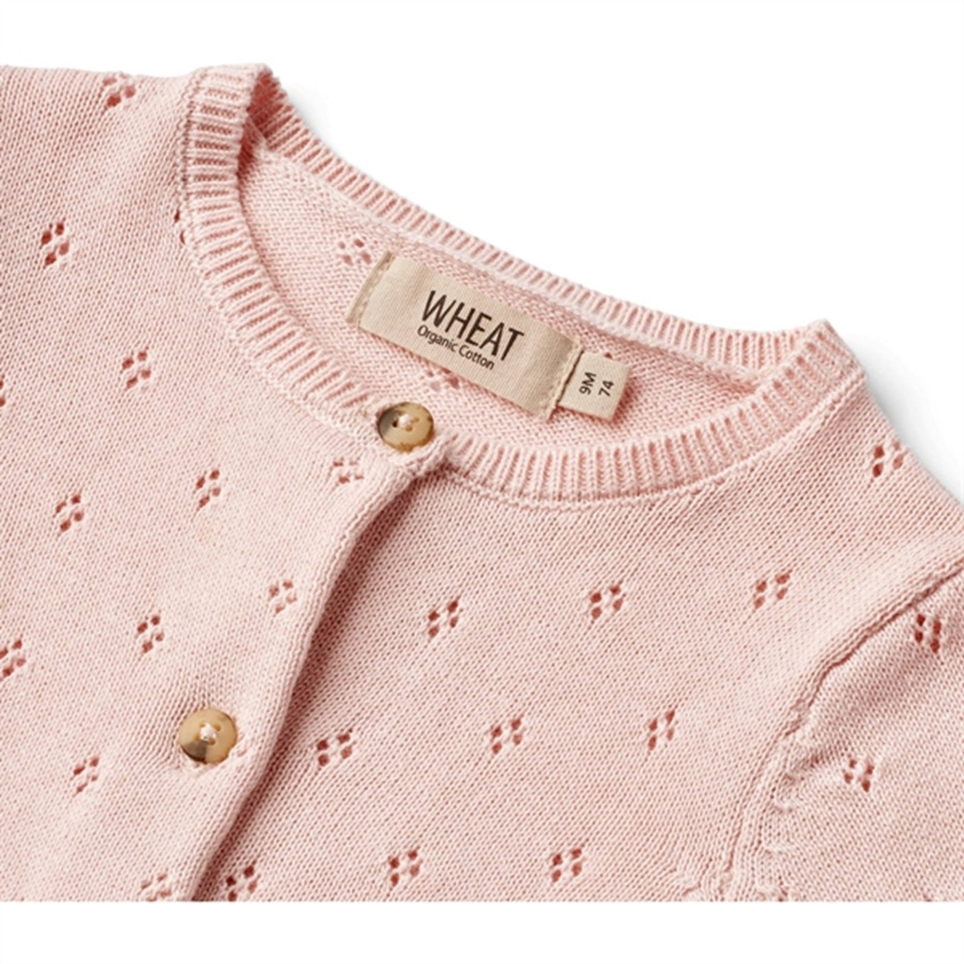 Wheat Rose Ballet Knit Cardigan Maia