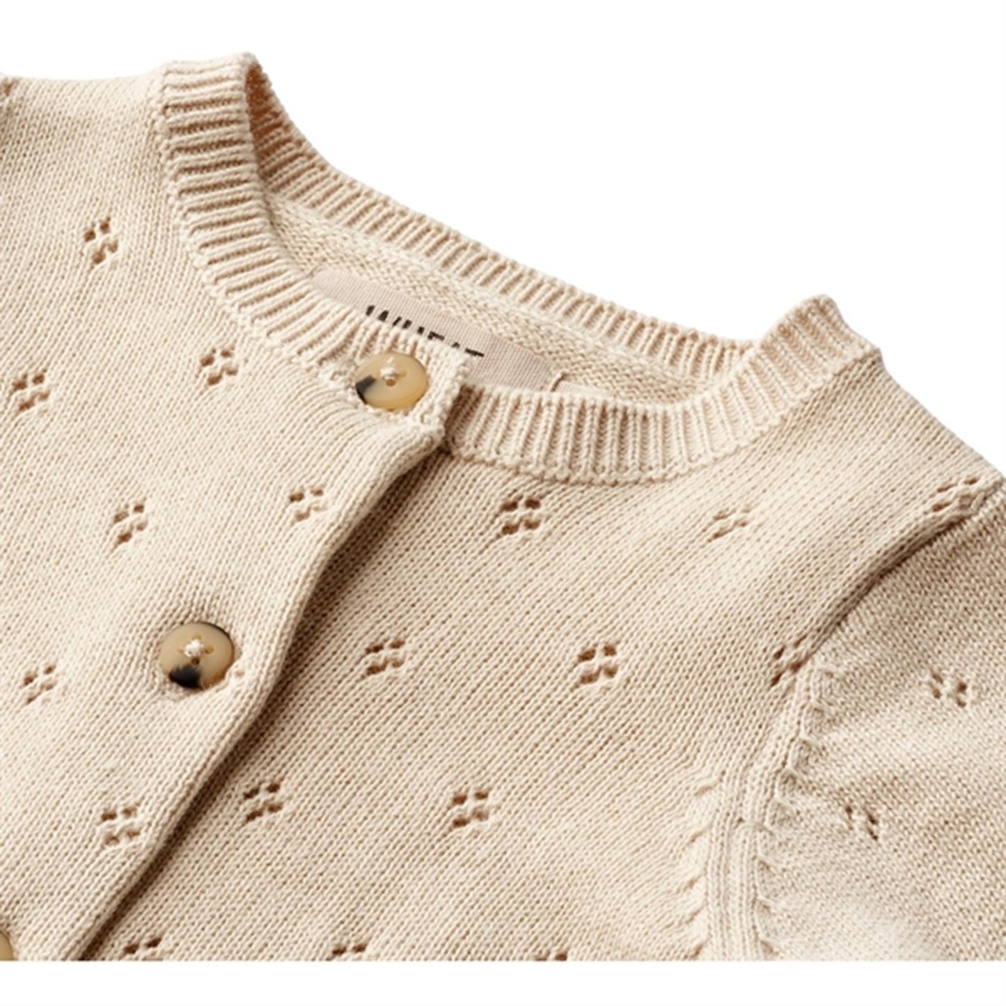 Wheat Sandshell Knit Cardigan Maia