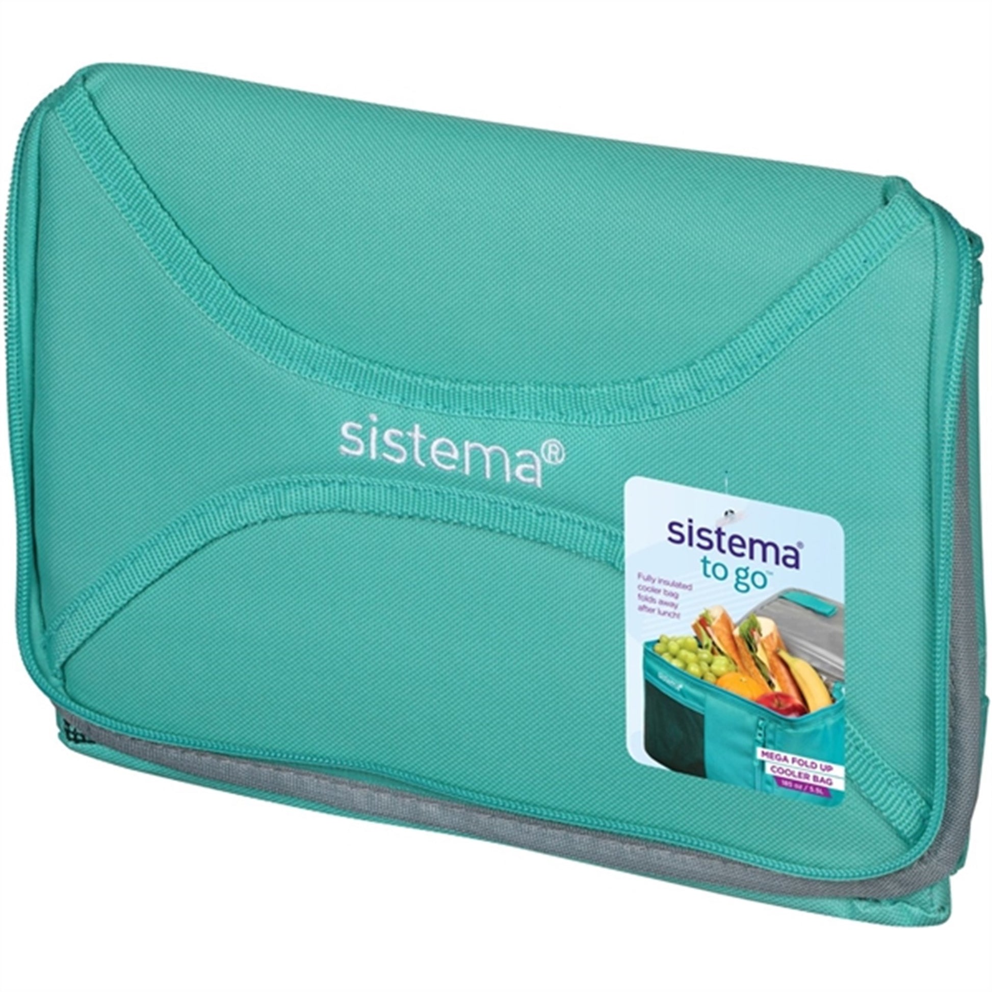Sistema To Go Mega Fold Up Coolers 5,5 L Minty Teal
