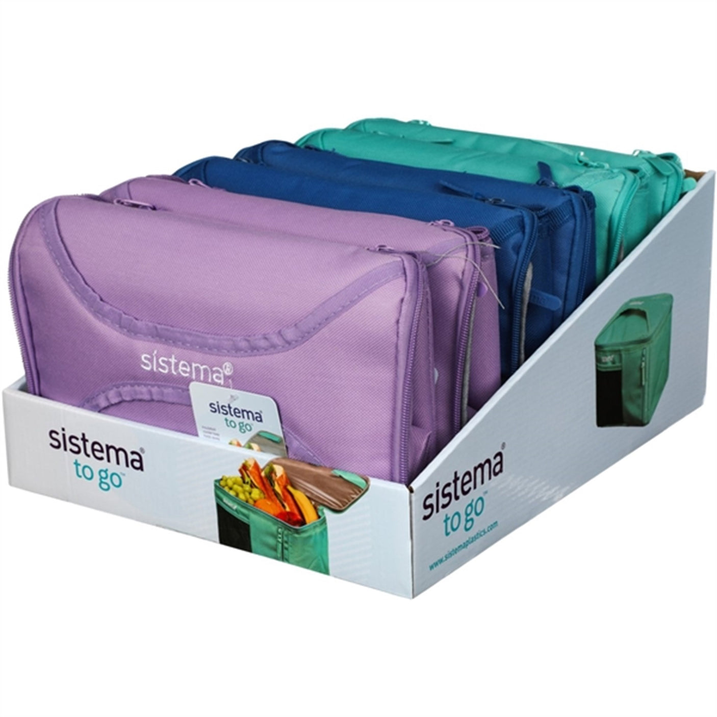 Sistema To Go Mega Fold Up Coolers 5,5 L Misty Purple
