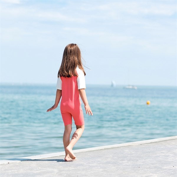 Petit Crabe Nectarine Multicolor Bodysuit