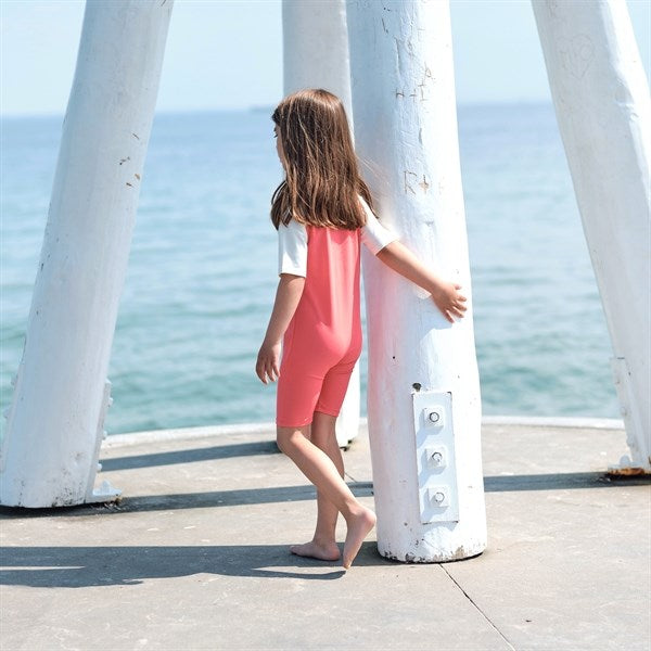 Petit Crabe Nectarine Multicolor Bodysuit