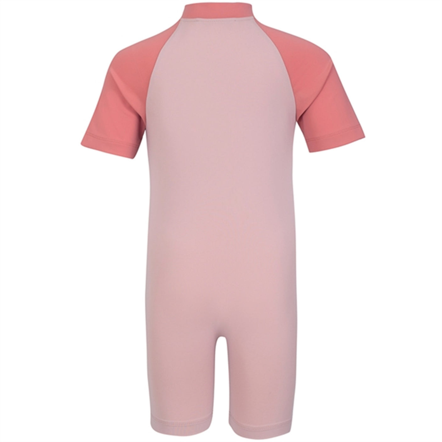 Petit Crabe Rose Nude/Morocco Multi Color Sunsuit with Zipper