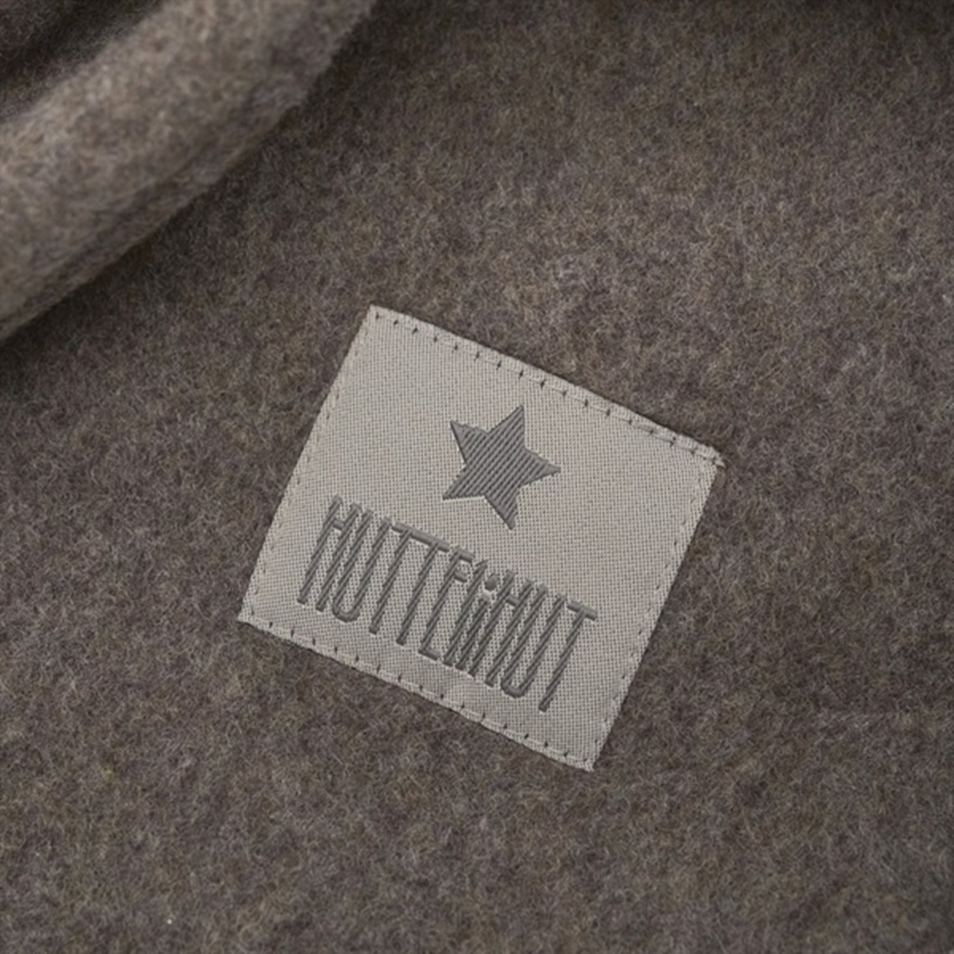 Huttelihut X Luksusbaby Cotton Fleece Balaclava Brown