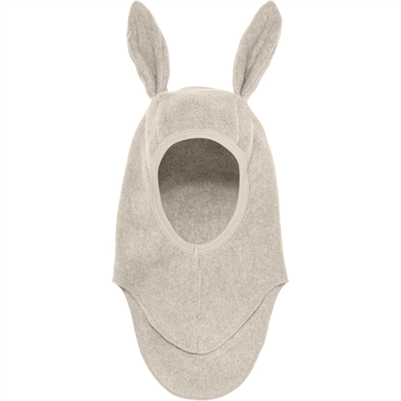 Huttelihut Balaclava Ears Cotton Fleece Camel Melange