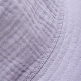 Huttelihut Muslin Orchid Petal Bucket Hat