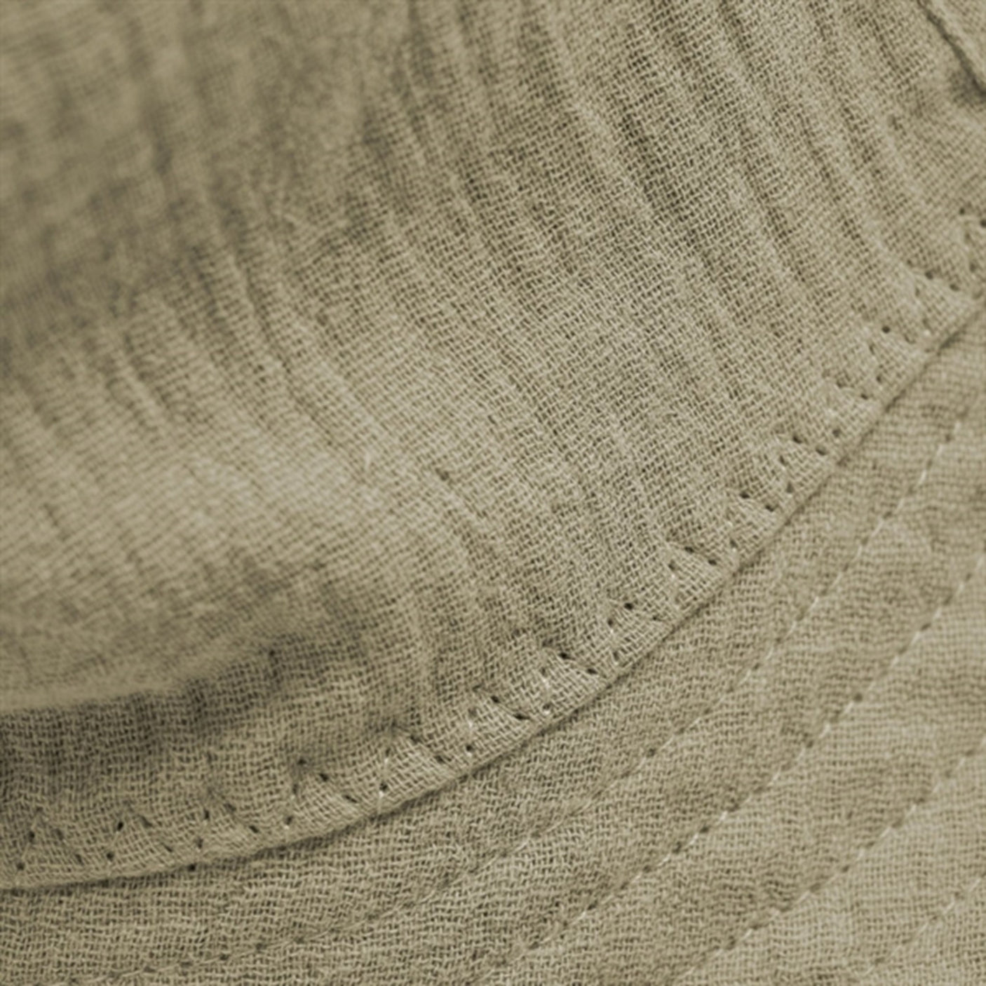 Huttelihut Muslin Silver Sage Bucket Hat