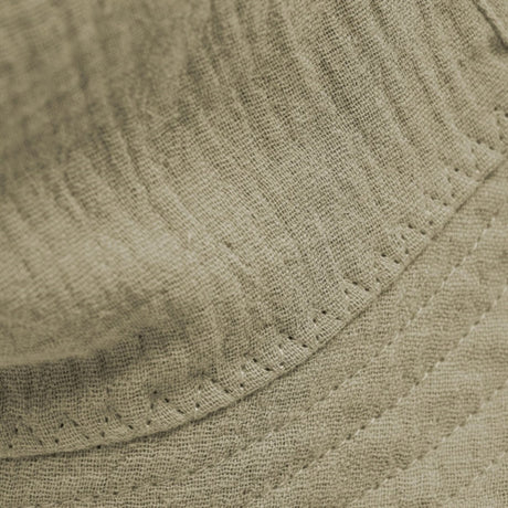 Huttelihut Muslin Silver Sage Bucket Hat