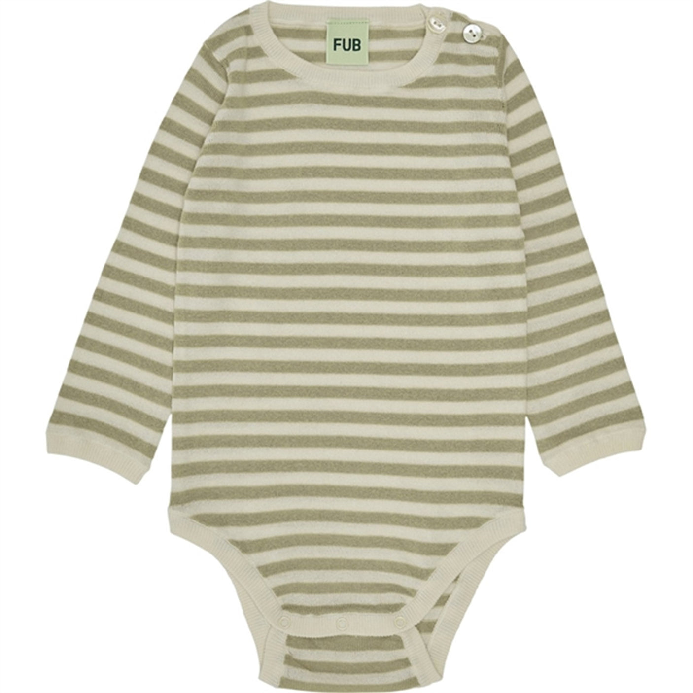 FUB Baby Body Ecru/Khaki
