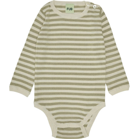 FUB Baby Body Ecru/Khaki